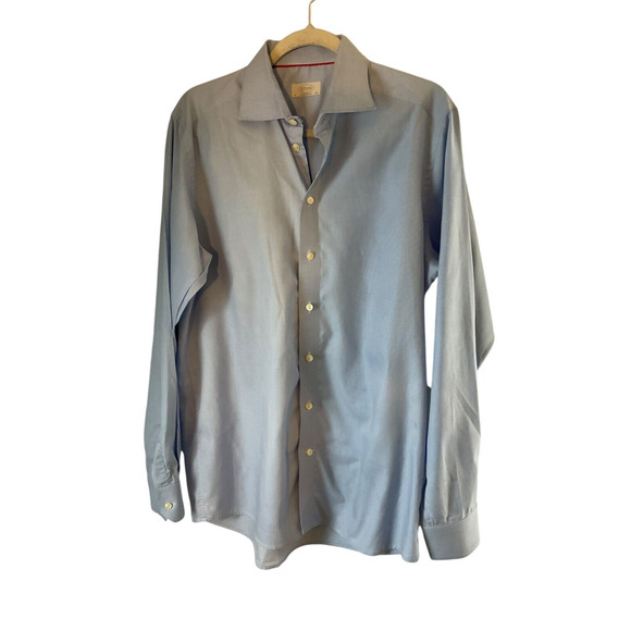 Eton Light Blue Dress Shirt - Picture 1 of 13